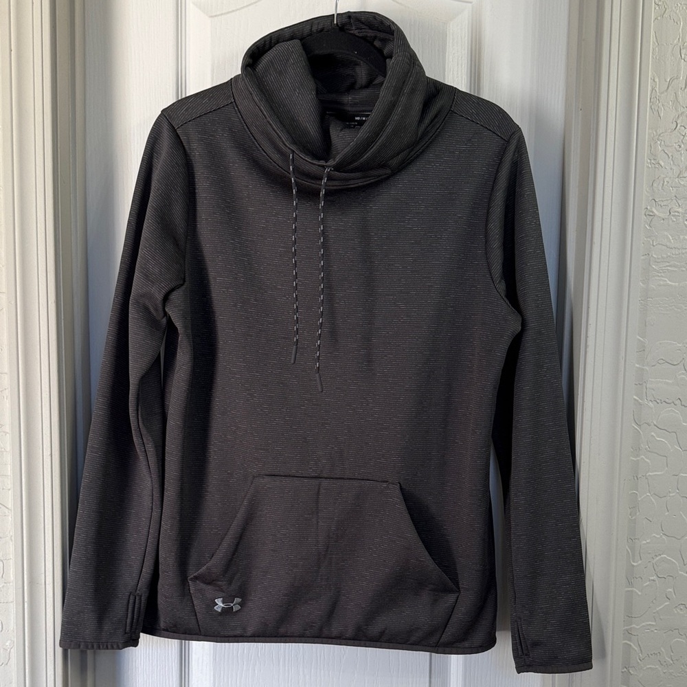 Underarmour Loose Cologear Gray Pullover w/drawstring Size M-